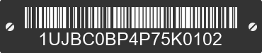 2023 JAY FLIGHT 265RLSW 1UJBC0BP4P75K0102 VIN decoded