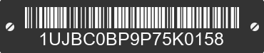 2023 JAY FLIGHT 265RLSW 1UJBC0BP9P75K0158 VIN decoded