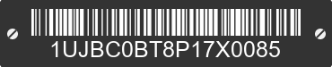 2023 JAY FLIGHT 340RLK 1UJBC0BT8P17X0085 VIN decoded