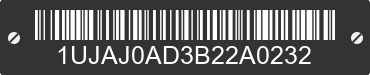 2011 JAYCO Jayco 1UJAJ0AD3B22A0232 VIN decoded