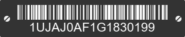 2016 JAYCO Jayco 1UJAJ0AF1G1830199 VIN decoded