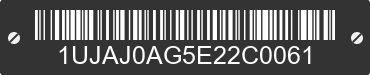2014 JAYCO Jayco 1UJAJ0AG5E22C0061 VIN decoded