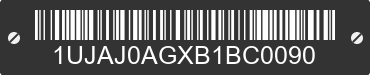 2011 JAYCO Jayco 1UJAJ0AGXB1BC0090 VIN decoded