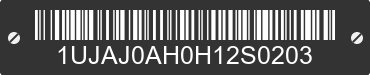 2017 JAYCO Jayco 1UJAJ0AH0H12S0203 VIN decoded