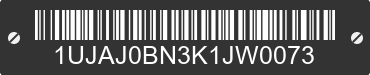 2019 JAYCO Jayco 1UJAJ0BN3K1JW0073 VIN decoded