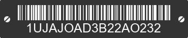 2011 JAYCO Jayco 1UJAJOAD3B22AO232 VIN decoded