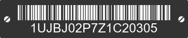 0 JAYCO Jayco 1UJBJ02P7Z1C20305 VIN decoded