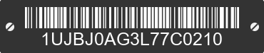 2020 JAYCO Jayco 1UJBJ0AG3L77C0210 VIN decoded