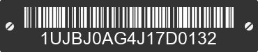 2018 JAYCO Jayco 1UJBJ0AG4J17D0132 VIN decoded