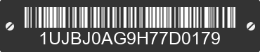 2017 JAYCO Jayco 1UJBJ0AG9H77D0179 VIN decoded