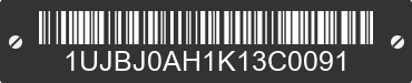 2019 JAYCO Jayco 1UJBJ0AH1K13C0091 VIN decoded