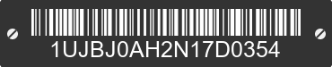2022 JAYCO Jayco 1UJBJ0AH2N17D0354 VIN decoded