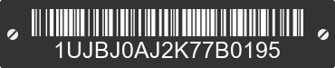 2019 JAYCO Jayco 1UJBJ0AJ2K77B0195 VIN decoded