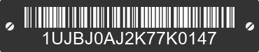 2019 JAYCO Jayco 1UJBJ0AJ2K77K0147 VIN decoded