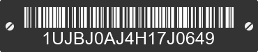 2017 JAYCO Jayco 1UJBJ0AJ4H17J0649 VIN decoded