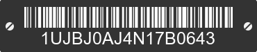 2022 JAYCO Jayco 1UJBJ0AJ4N17B0643 VIN decoded