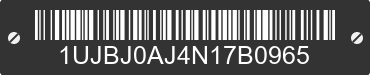 2022 JAYCO Jayco 1UJBJ0AJ4N17B0965 VIN decoded