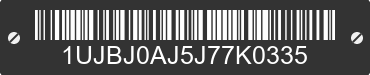 2018 JAYCO Jayco 1UJBJ0AJ5J77K0335 VIN decoded