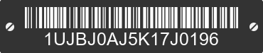 2019 JAYCO Jayco 1UJBJ0AJ5K17J0196 VIN decoded