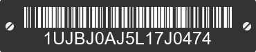2020 JAYCO Jayco 1UJBJ0AJ5L17J0474 VIN decoded