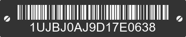 2013 JAYCO Jayco 1UJBJ0AJ9D17E0638 VIN decoded