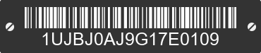 2016 JAYCO Jayco 1UJBJ0AJ9G17E0109 VIN decoded