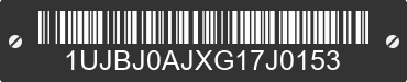 2016 JAYCO Jayco 1UJBJ0AJXG17J0153 VIN decoded
