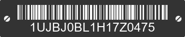 2017 JAYCO Jayco 1UJBJ0BL1H17Z0475 VIN decoded