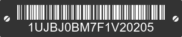 2015 JAYCO Jayco 1UJBJ0BM7F1V20205 VIN decoded