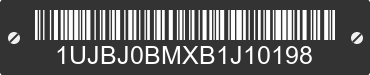 2011 JAYCO Jayco 1UJBJ0BMXB1J10198 VIN decoded
