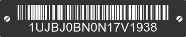 2022 JAYCO Jayco 1UJBJ0BN0N17V1938 VIN decoded