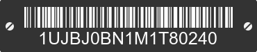 2021 JAYCO Jayco 1UJBJ0BN1M1T80240 VIN decoded