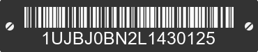 2020 JAYCO Jayco 1UJBJ0BN2L1430125 VIN decoded