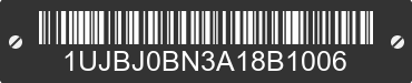 2010 JAYCO Jayco 1UJBJ0BN3A18B1006 VIN decoded