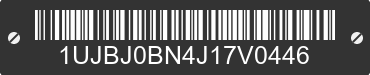 2018 JAYCO Jayco 1UJBJ0BN4J17V0446 VIN decoded