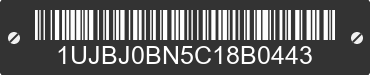 2012 JAYCO Jayco 1UJBJ0BN5C18B0443 VIN decoded