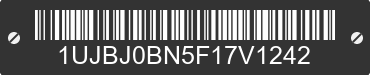 2015 JAYCO Jayco 1UJBJ0BN5F17V1242 VIN decoded