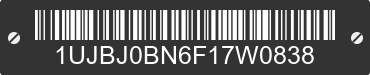 2015 JAYCO Jayco 1UJBJ0BN6F17W0838 VIN decoded
