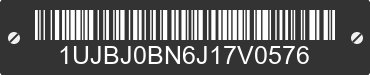 2018 JAYCO Jayco 1UJBJ0BN6J17V0576 VIN decoded