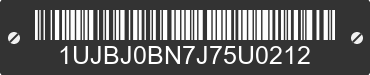 2018 JAYCO Jayco 1UJBJ0BN7J75U0212 VIN decoded