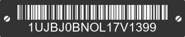 2020 JAYCO Jayco 1UJBJ0BNOL17V1399 VIN decoded