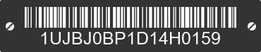 2013 JAYCO Jayco 1UJBJ0BP1D14H0159 VIN decoded