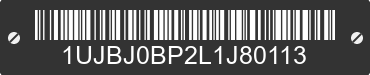 2020 JAYCO Jayco 1UJBJ0BP2L1J80113 VIN decoded