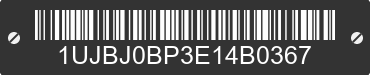 2014 JAYCO Jayco 1UJBJ0BP3E14B0367 VIN decoded