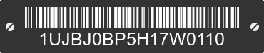 2017 JAYCO Jayco 1UJBJ0BP5H17W0110 VIN decoded
