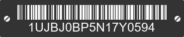 2022 JAYCO Jayco 1UJBJ0BP5N17Y0594 VIN decoded