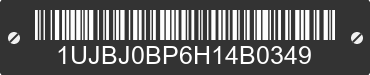 2017 JAYCO Jayco 1UJBJ0BP6H14B0349 VIN decoded