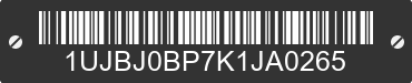 2019 JAYCO Jayco 1UJBJ0BP7K1JA0265 VIN decoded