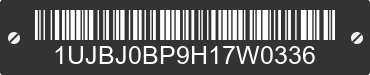 2017 JAYCO Jayco 1UJBJ0BP9H17W0336 VIN decoded