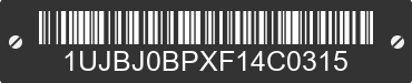 2015 JAYCO Jayco 1UJBJ0BPXF14C0315 VIN decoded